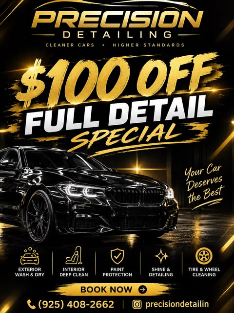 Precision Auto Detailing Instagram post 8